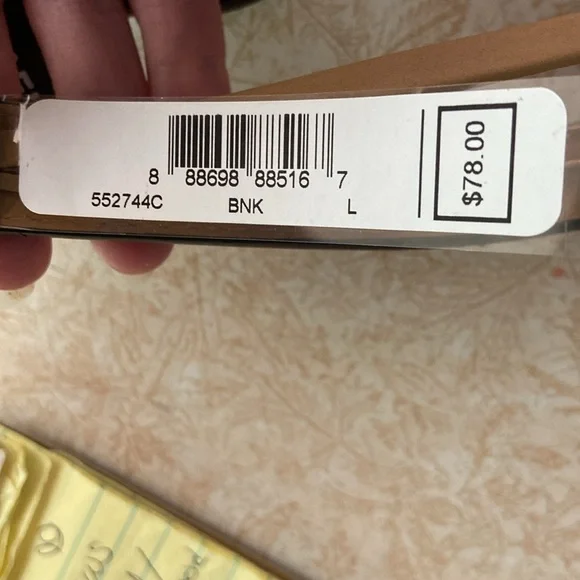 NWT Michael Kors Belt Bag Adjustable Strap Black Size L - Picture 8 of 9